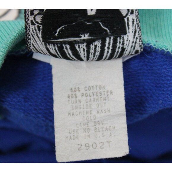 Vtg Zoodles 2pc Sweatshirt Leggings Polar Bear Snowflakes Stripes sz 14 Winter - Picture 13 of 13